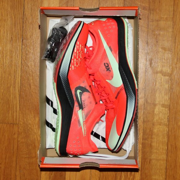 Nike ZoomX Dragonfly XC Cross Country Spikes Mens 11.5 Bright Crimson - Picture 10 of 10